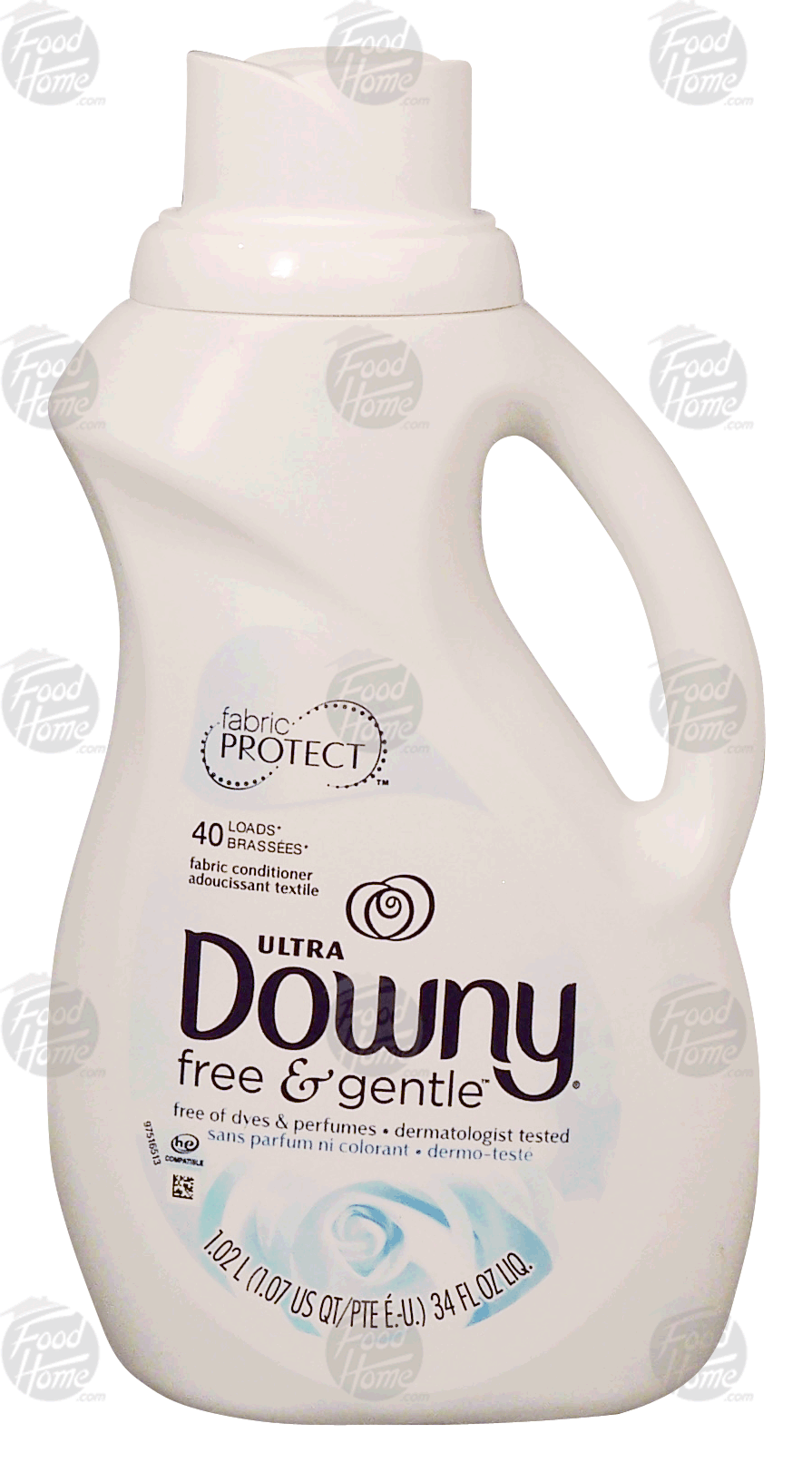 Downy&nbsp;free & gentle&nbsp;fabric conditioner, free of dyes & perfumes, 40 loads Full-Size Picture